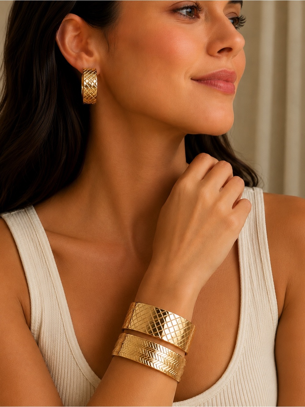 Gold Tone Jewelry Bundle